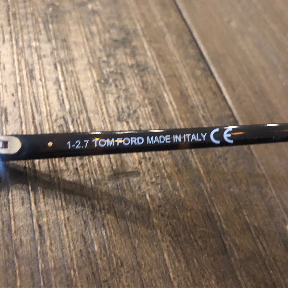 Tom Ford Dark Havana Glasses NWOT - Picture 3 of 4